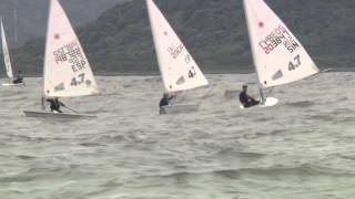 preview picture of video 'Laser 4.7 Youth World 2014 Day 1 Sailing'