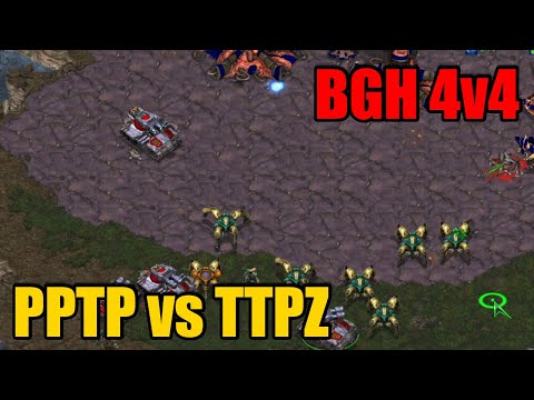 StarCraft BGH 4v4 | Big Game Hunters | Brood War | TeamPlay