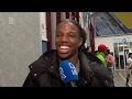Berghuis en Malacia verrassen kinderen in Rotterdamse sporthal