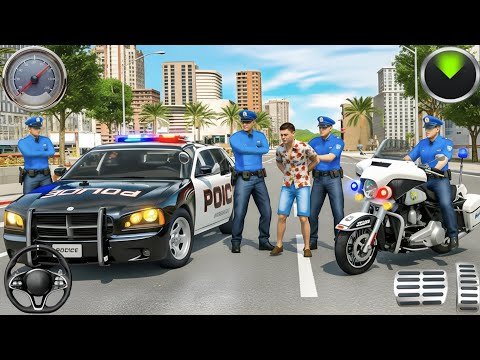 🚨 Police Chase Simulator 3D – Real City Crime Pursuit Gameplay (Android)