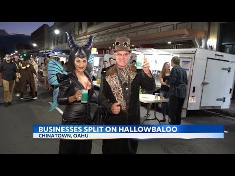 Festival Hallowbaloo Halloween trazendo foliões para Chinatown, mas as empresas não estão felizes com isso