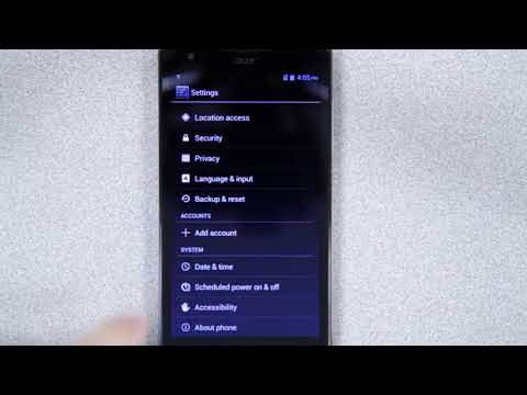 Android Smartphones - How to Perform a Factory Data Reset