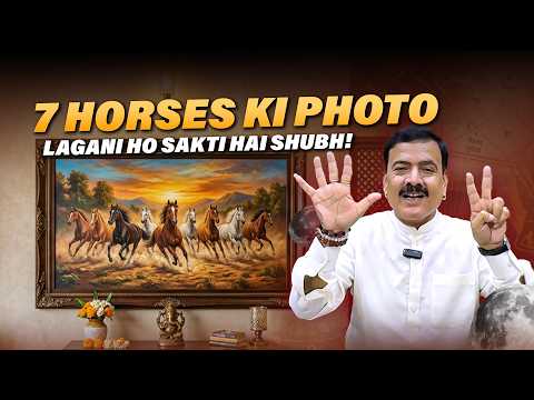 Video: 7 Horses Painting, Meaning, Direction and Wealth Benefits