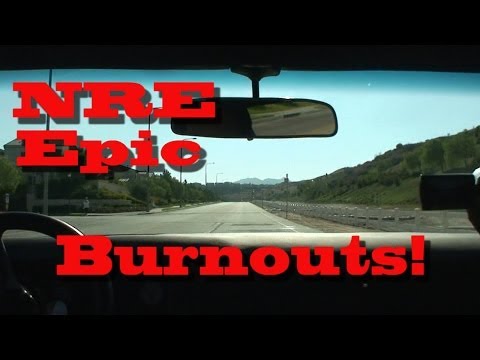 NRE Epic Burnouts!  LOL!  Nelson Racing Engines. NRE TV Episode 212.