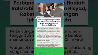 Perbandingan Harga Hadiah Salshabilla vs Ibrahim Risyad, Raket Sejutaan dengan Iphone Rp 25 Juta