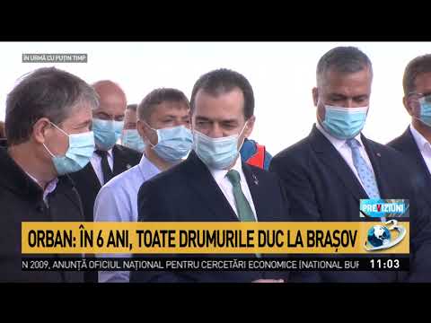Orban: Autostrada Bacău-Brașov e prioritară