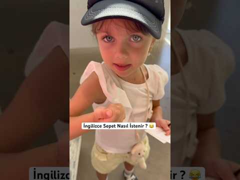 Sara ingilizce konuşuyor 😂 #shorts #ingilizce #komik #boncuksara #funny