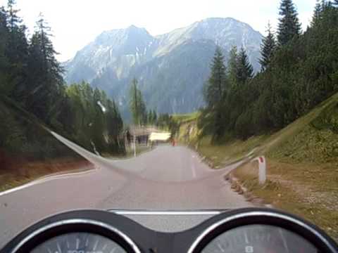 Hahntennjoch Pt 2 Austria Alps Motorcycle Ride