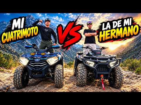 LA MOTO DE MI HERMANO VS MI MOTO...