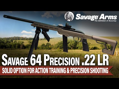 Savage A22 FVSR Semi Auto, Suppressor Ready Rifle