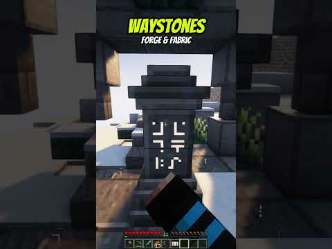 Gamomnia - Waystones Mod - Must Try Minecraft Mods - Part 10 #minecraftmods