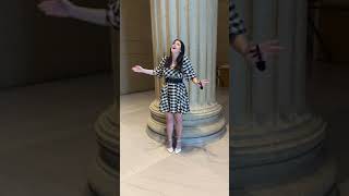BELTING &quot;ARABIAN NIGHTS&quot; FROM ALADDIN IN AN EMPTY MUSEUM