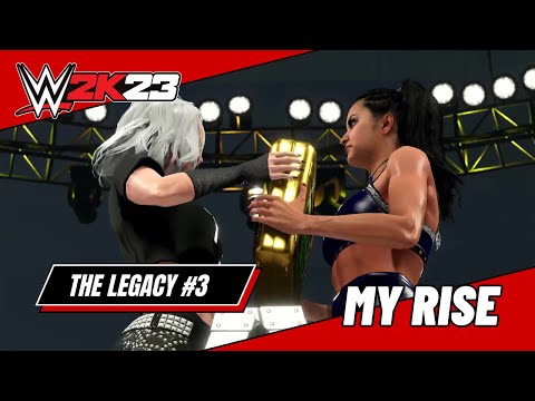 WWE 2K23 MY RISE THE LEGACY Walkthrough Gameplay - Part 3 (PS5)