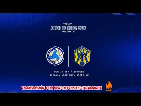 VOLEY - TORNEO ANUAL: Dep. Juventud vs Dep. La Merced (Masculino A1) Fecha 3