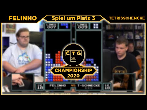 CTGC 2020 - Small-Final (Felinho vs. Tetrisschnecke) - Classic Tetris Germany Championship 2020