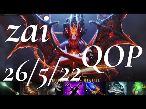 Zai mid Queen of Pain vs MagE- Windranger, MinD_ContRoL Legion Commander - sad for MC - dota2