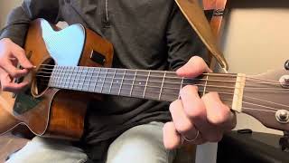 Lyin' Eyes The Eagles Acoustic Guitar Cover Song How To Play Strumming Lesson Tutorial