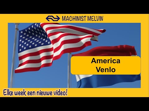 4k AMERICA via HORST-SEVENUM en BLERICK naar VENLO met een INTERCITY!