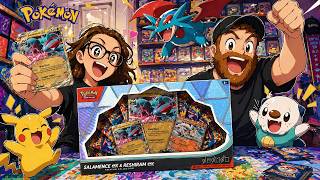 Pokémon TCG: Salamence ex & Reshiram ex Premium Collection Box Opening Unboxing!