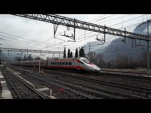 FRECCIARGENTO ETR.600 FS. IN TRANSITO A PERI (VR) 17 - 3 - 2018