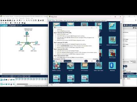14.8.1 Packet Tracer  - TCP and UDP Communications