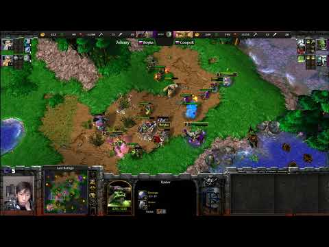 JohnnyCage (HU) vs CoopeR (Orc) - WarCraft 3 - Dreamhack Qualifer - G1 - WC3009