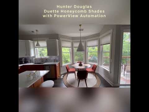 Hunter Douglas Duette with PowerView