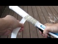 How To Wrap Overgrip Tape Wilson Tennis Racket Comfort Overgrip Tutorial