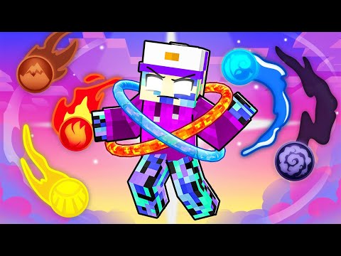 Becoming the MASTER ELEMENTAL in Minecraft!