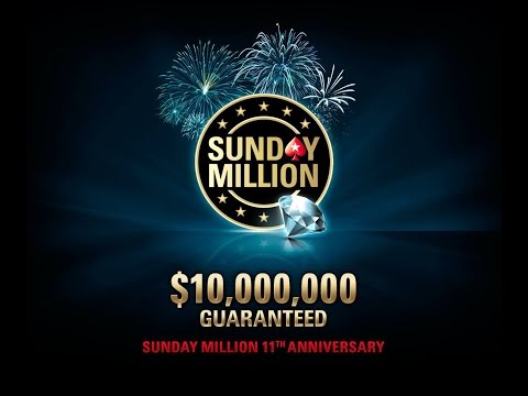 $215 Sunday Million 11th Anniversary 2 April 2017 - Final Table Replay