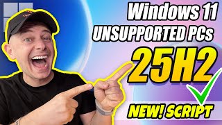 How to Install Windows 11 25H2 on Unsupported PCs (New Easiest Method)
