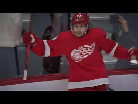 Pius Suter Makes it 2-0 Redwings On The Short Handed Breakaway