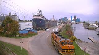 GEXR 581 at Goderich Harbour. October 23, 2017