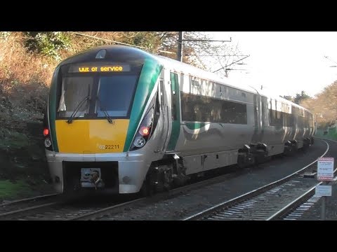 Irish Rail 22000 Class Intercity Train - Raheny Station, Dublin