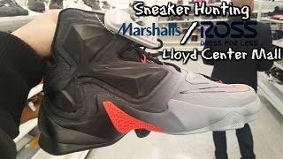 Sneaker Hunting At Marshalls and Ross in Lloyd Center Mall