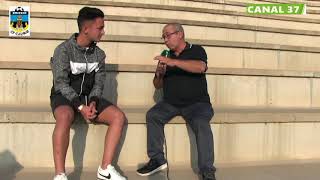 Entrevista al jugador juvenil del CF Calvari Benidorm, Ismael