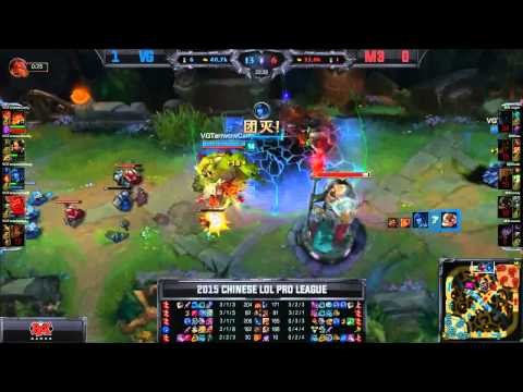 [Highlights] Vici Gaming vs Master3 Game 2 LPL Spring 2015 W5D2  VG vs M3