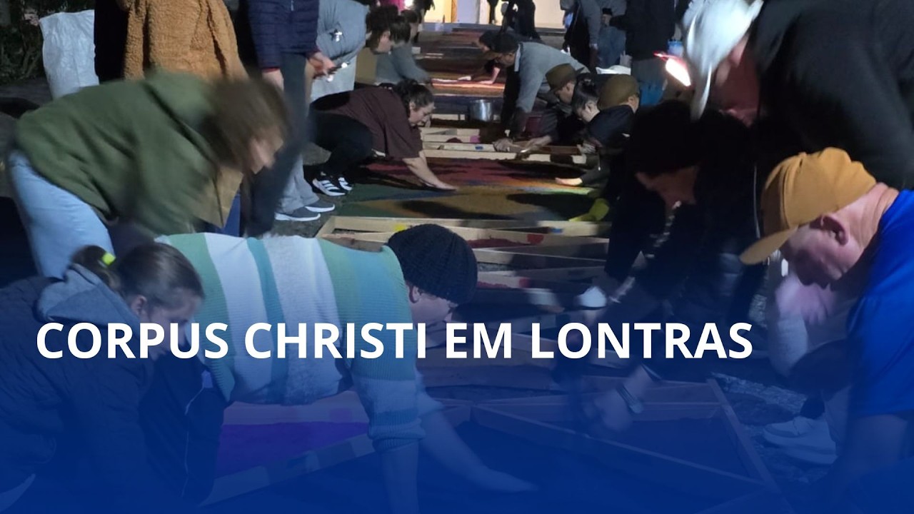 Fé que colore as ruas de Lontras
