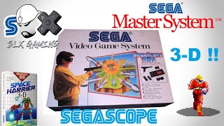 Sega Scope 3D - OutRun 3D, Space Harrier 3D, Zaxxon 3D !!