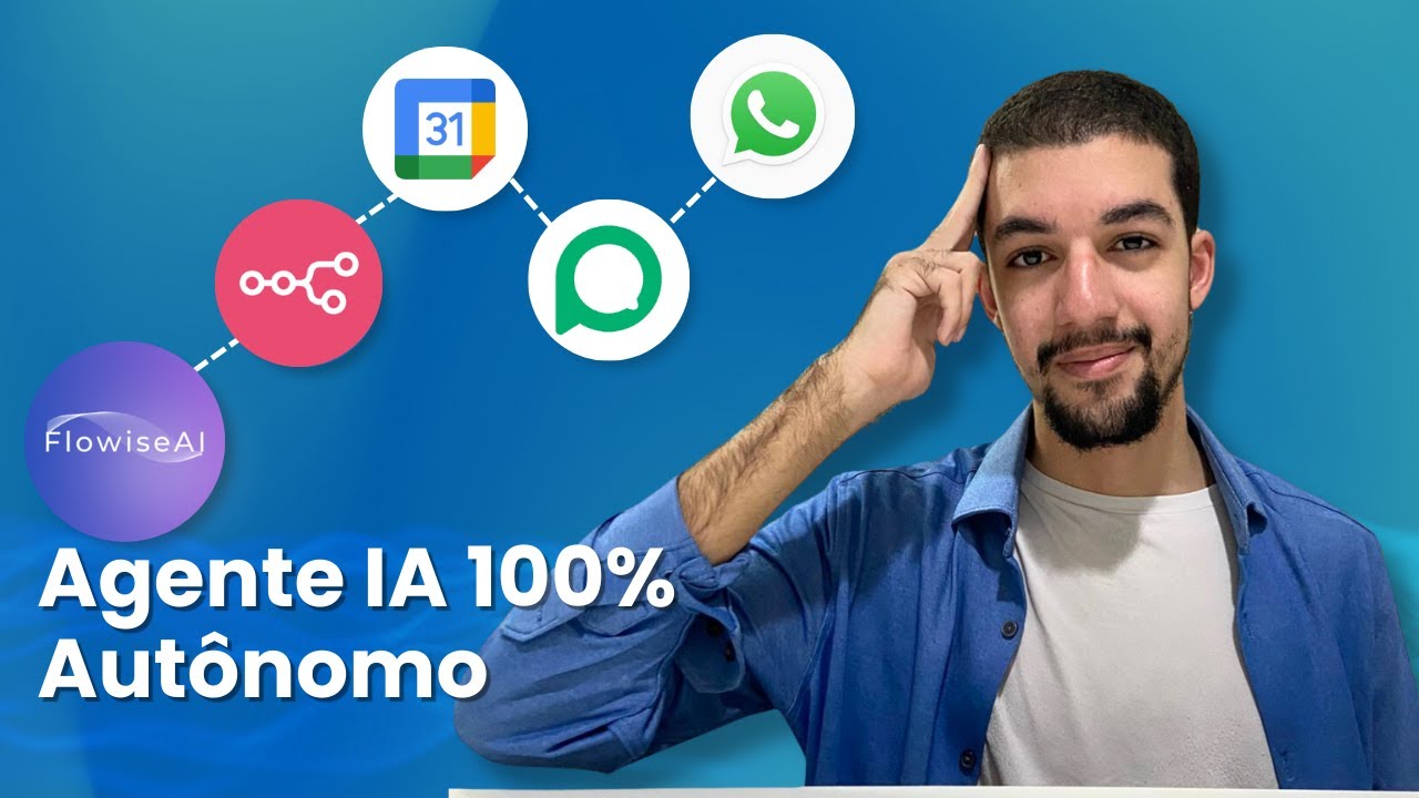 Criando um Agente IA de Agendamentos para WhatsApp com Flowise, n8n & Evolution API