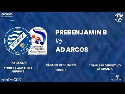 Prebenjamin 'B' vs AD Arcos | Sábado 29 de Enero de 2022 | 3ª Andaluza Prebenjamín Cádiz Gr.3º