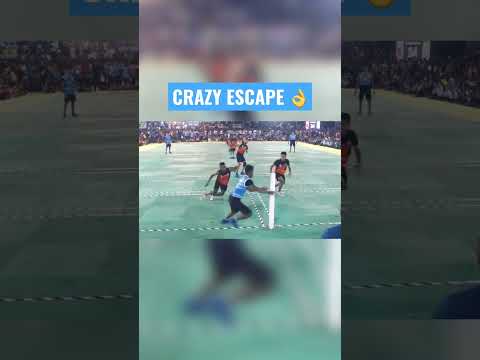 CRAZY ESCAPE 👌 || escaping skills || kho kho sports spirit #khokho #skills #2022worldcup #crazy