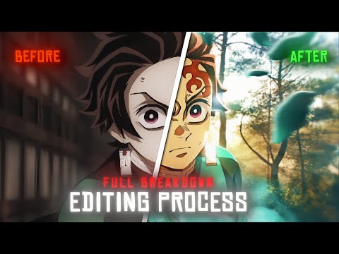 Full Editing Process "Step By Step" - AMV Tutorial!