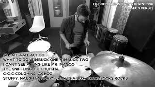 Fu-Schnickens “Breakdown” On Drums (Chip Fu’s Rap)