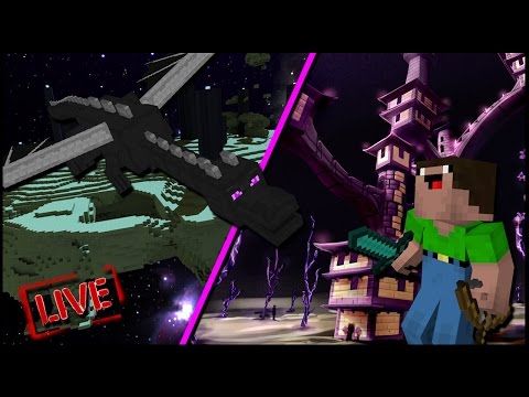 BATTERE L'ENDER DRAGON CON UNO STENDARDO ROSA? SI PUO' - RedCraft In Live