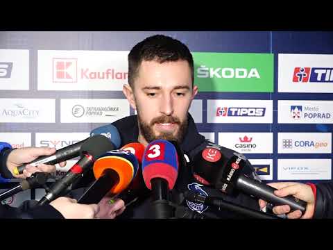 Patrik Svitana po zápase so Slovanom Bratislava (30. kolo)