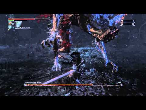 Bloodborne - Great Pthumeru Ihyll Bloodletting Beast w/Ludwig's Blade
