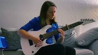 Video thumbnail for Ibanez seven string RG7421 by Lucy CS