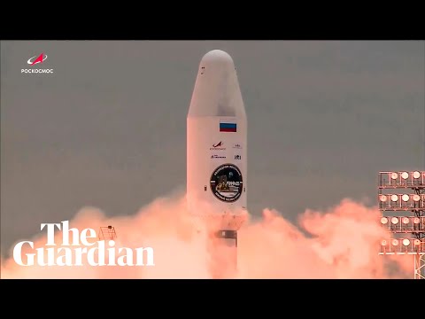 Russia launches Luna-25 mission in race to sample moon's south pole