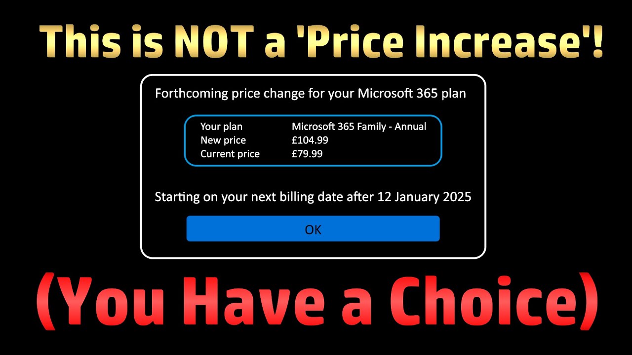 Microsoft’s Sneaky Forced-Upsell to 365 Users; If You Don’t Need/Want Copilot, Don’t Pay for It